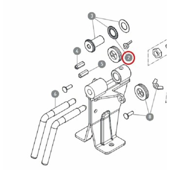 Rivet Spinner Thrust Bearing